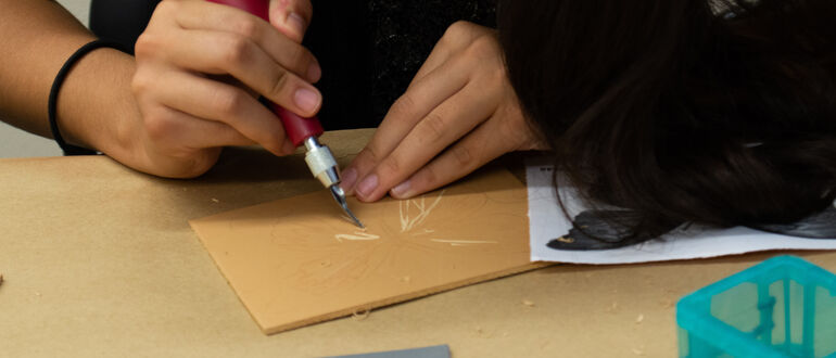 Summer Week 2 Printmaking for ages 10-13
