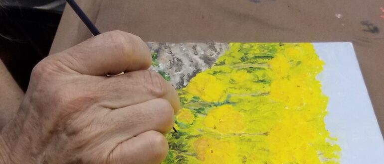 Clase de pintura para Adultos y Jovenes