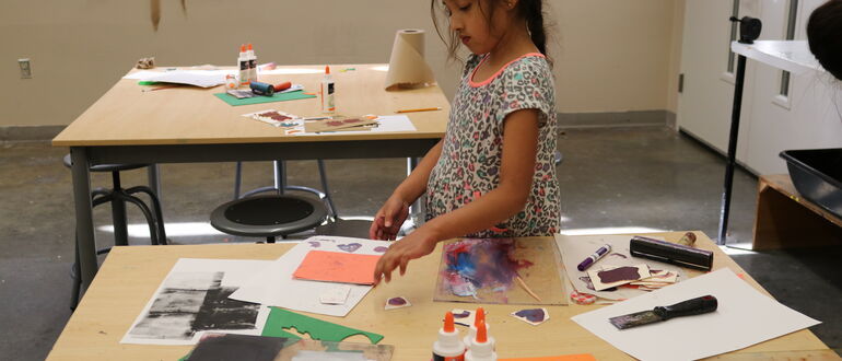 Summer Week 3: Printmaking for ages 10 to 13