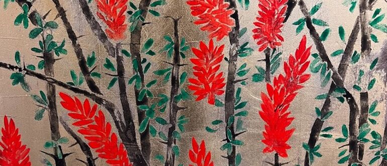 Desert Rinpa by Mitsumasa Overstreet